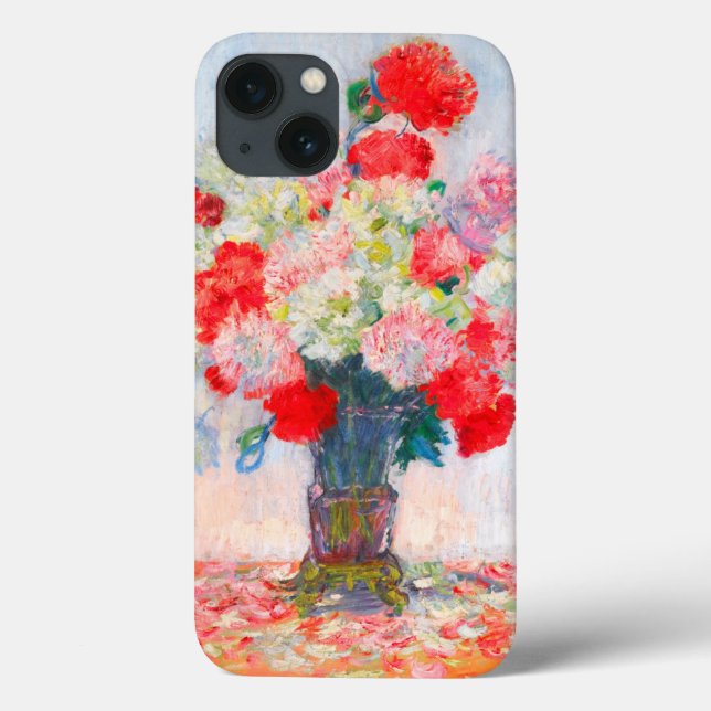 Monet Peonies Case-Mate iPhone Case (Back)