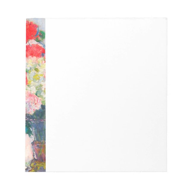 Monet Peonies Updated Notepad (Front)