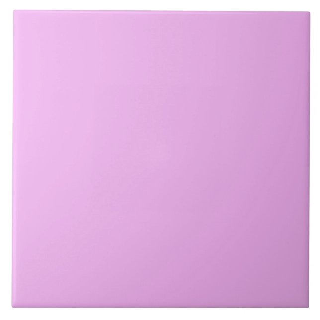 Monet, Pinkish-Purple Solid Colour Tile (Front)