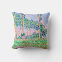 Monet - Poplars, Pink Effect