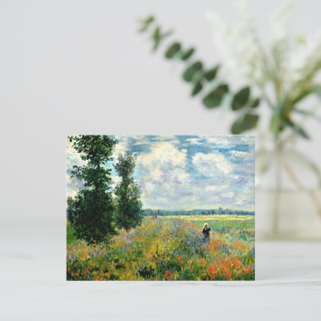 Monet - Poppy Field, Argenteuil (Standing Front)