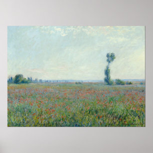 Monet, Poppy Field Poster