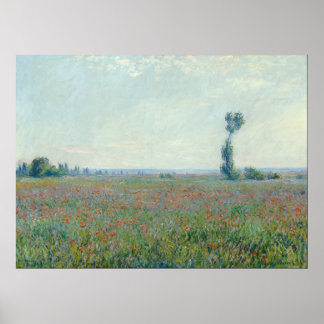 Monet, Poppy Field Poster