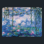 Monet’s Water Lilies iPad Pro Cover<br><div class="desc">Monet’s Water Lilies.
Please visit my store for more interesting design and more colour choice => zazzle.com/iwheels*</div>