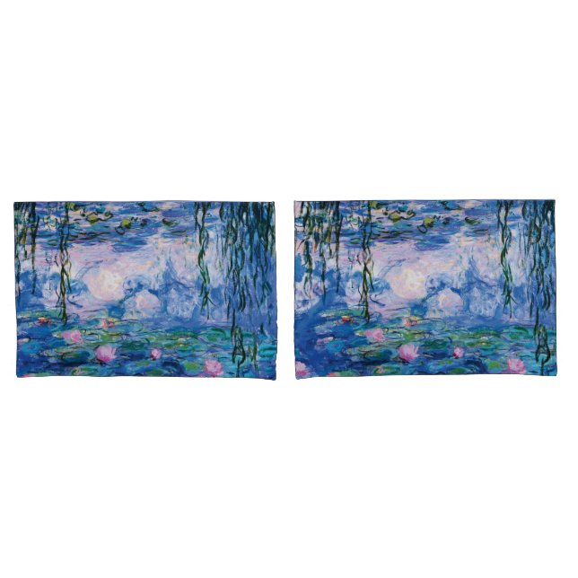 Monet’s Water Lilies Pillowcase (Front-Set)