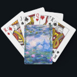 Monet’s Water Lilies Playing Cards<br><div class="desc">Monet’s Water Lilies. Please visit my store for more interesting design and more colour choice. =>     zazzle.com/iwheels*</div>