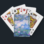 Monet’s Water Lilies Playing Cards<br><div class="desc">Monet’s Water Lilies. Please visit my store for more interesting design and more colour choice. =>     zazzle.com/iwheels*</div>