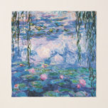 Monet’s Water Lilies Scarf<br><div class="desc">Please visit my store for more interesting design and more colour choice => zazzle.com/iwheels*</div>