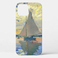 Monet Sailboat at Le Petit-Gennevilliers