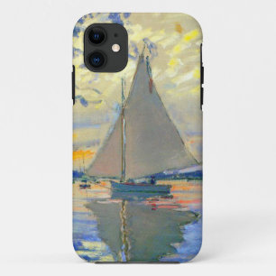Monet Sailboat at Le Petit-Gennevilliers Case-Mate iPhone Case