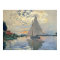 Monet Sailboat French Impressionist