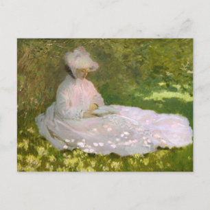 Monet Springtime Postcard