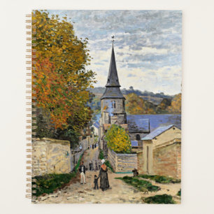 Monet - Street in Sainte-Adresse, fine art, Planner