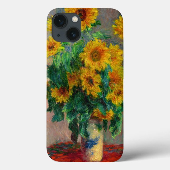 Monet Sunflowers Case-Mate iPhone Case (Back)