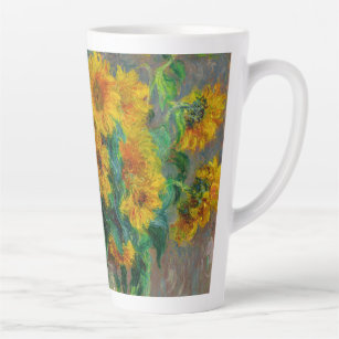 Monet Sunflowers Latte Mug
