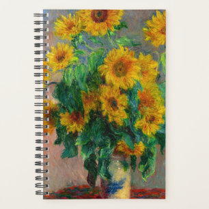 Monet Sunflowers Planner