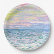 Monet - Sunset at Pourville, fine art