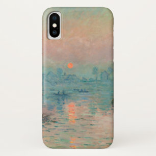 Monet Sunset on the Seine Fine Art Impressionism Case-Mate iPhone Case