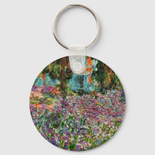 Monet The Artist’s Garden at Giverny Key Ring