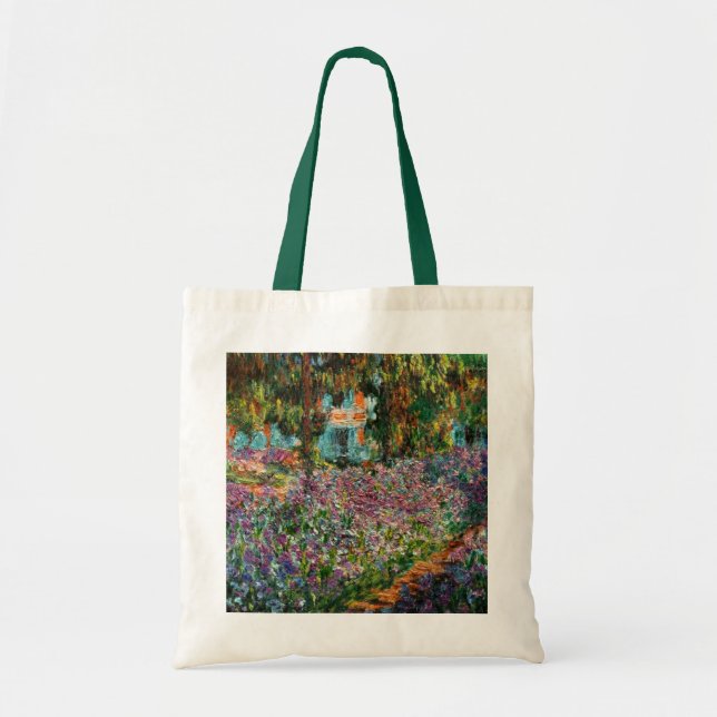 Monet The Artist’s Garden at Giverny Tote Bag (Front)