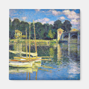 Monet - The Bridge at Argenteuil, Impressionism Magnet