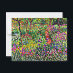 Monet - The Iris Garden at Giverny<br><div class="desc">The Iris Garden at Giverny,  beautiful fine art painting by Claude Monet</div>