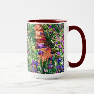 Monet - The Iris Garden at Giverny Mug