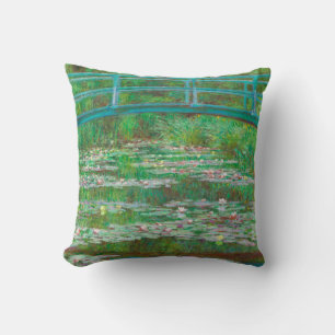 Monet The Japanese Footbridge Cushion