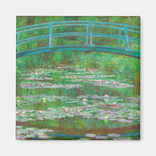 Monet The Japanese Footbridge Magnet (Front)