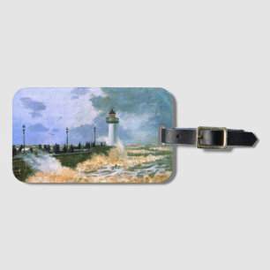 Monet - The Jetty at Le Havre Luggage Tag