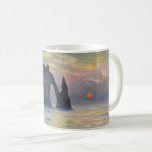 Monet - The Manneport, Cliff at Etretat, Sunset Coffee Mug<br><div class="desc">The Manneport,  Cliff at Etretat,  Sunset / Etretat,  soleil couchant - Claude Monet in 1883</div>