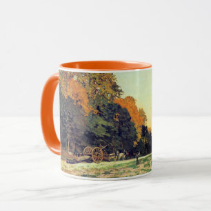 Monet - The Road from Chailly-to-Fontainebleau Mug