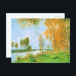Monet - The Spring in Argenteuil, Postcard<br><div class="desc">Claude Monet's famous painting,  The Spring in Argenteuil.</div>