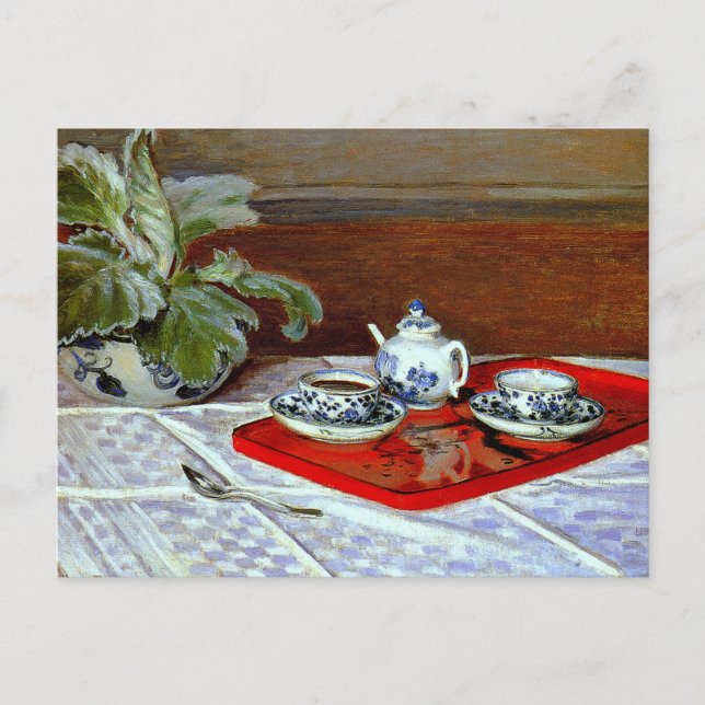 Monet: The Tea Set, Postcard (Front)