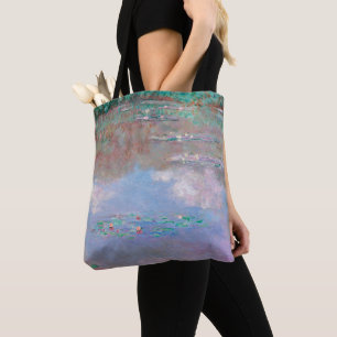 Monet - The Water Lily Pond (Clouds), Tote Bag