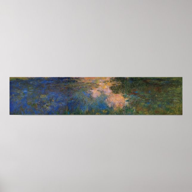 Monet - The Water Lily Pond Poster (Front)