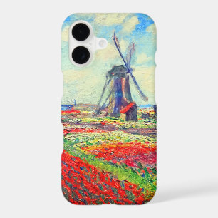 Monet Tulips Windmill