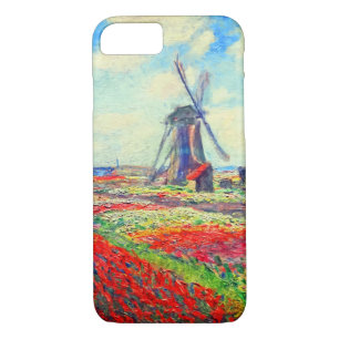 Monet Tulips Windmill Case-Mate iPhone Case