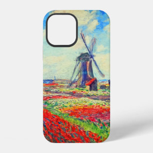 Monet Tulips Windmill iPhone 12 Case