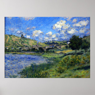 Monet - Vetheuil, Paysage Poster