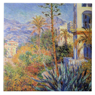 Monet - Villas at Bordighera, Tile