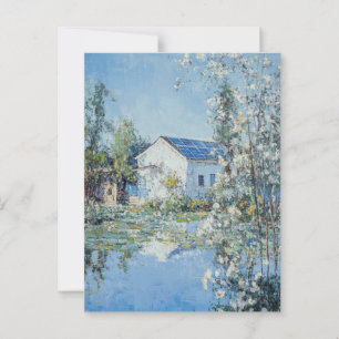 Monet Vintage Art Postcard