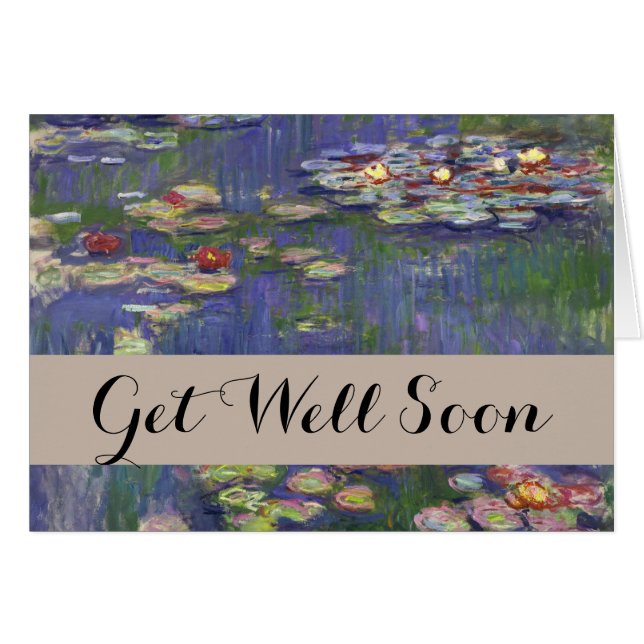 Monet Water lilies (Front Horizontal)