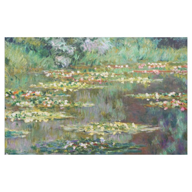 Monet Water Lilies (1904) Fine Art Fabric (Yard)