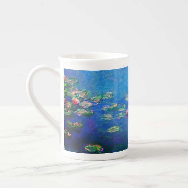 Monet Water Lilies 1906 Bone China Mug (Left)