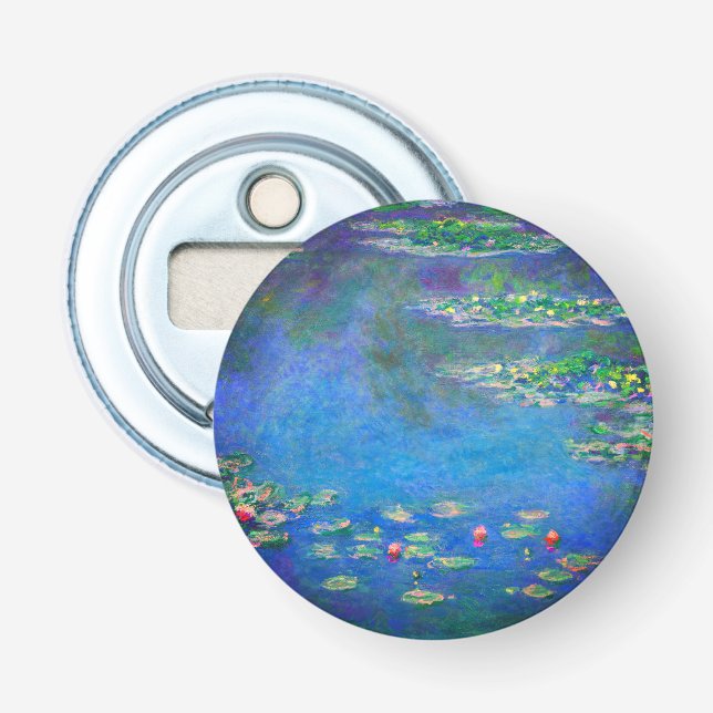 Monet Water Lilies 1906 Bottle Opener (Front)