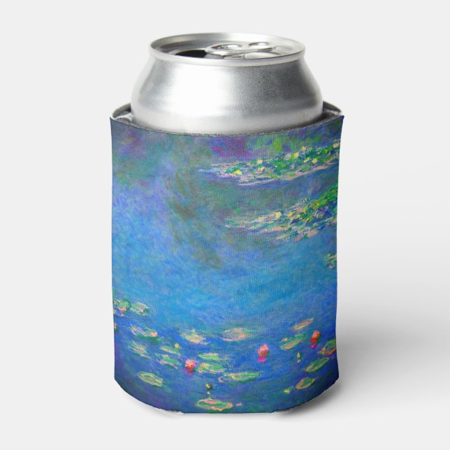 Monet Water Lilies 1906 Can Cooler (Can Front)
