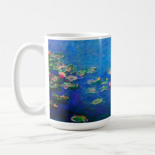 Monet Water Lilies 1906 Coffee Mug (Left)