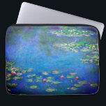 Monet Water Lilies 1906 Laptop Sleeve<br><div class="desc">Laptop Sleeve featuring Claude Monet’s oil painting Water Lilies (1906). A serene still life of the interplay between light and reflection upon beautiful water lilies in a pond. A great gift for fans of impressionism and French art.</div>