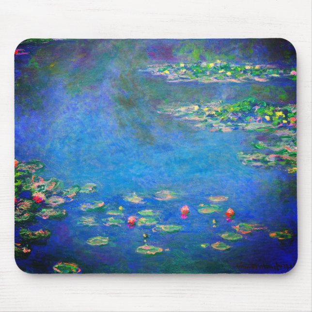 Monet Water Lilies 1906 Mouse Pad (Front)